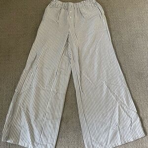 Sincerely Jules Blue and White Striped Pants